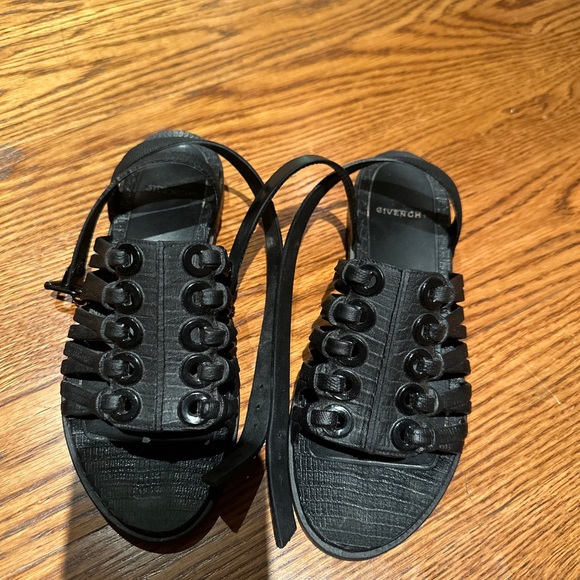Givenchy Gladiator Rubber sandals Black 36 - Picture 2 of 4